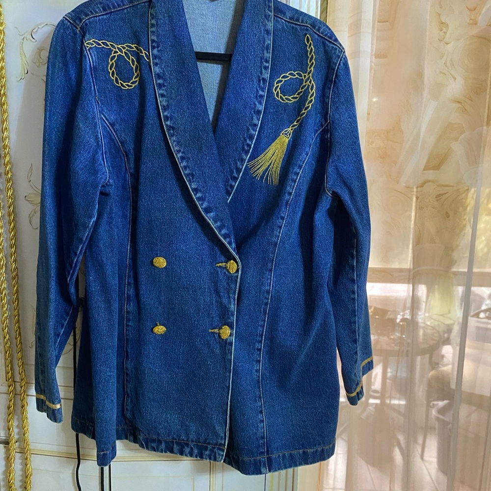 Unusual Denim blazer